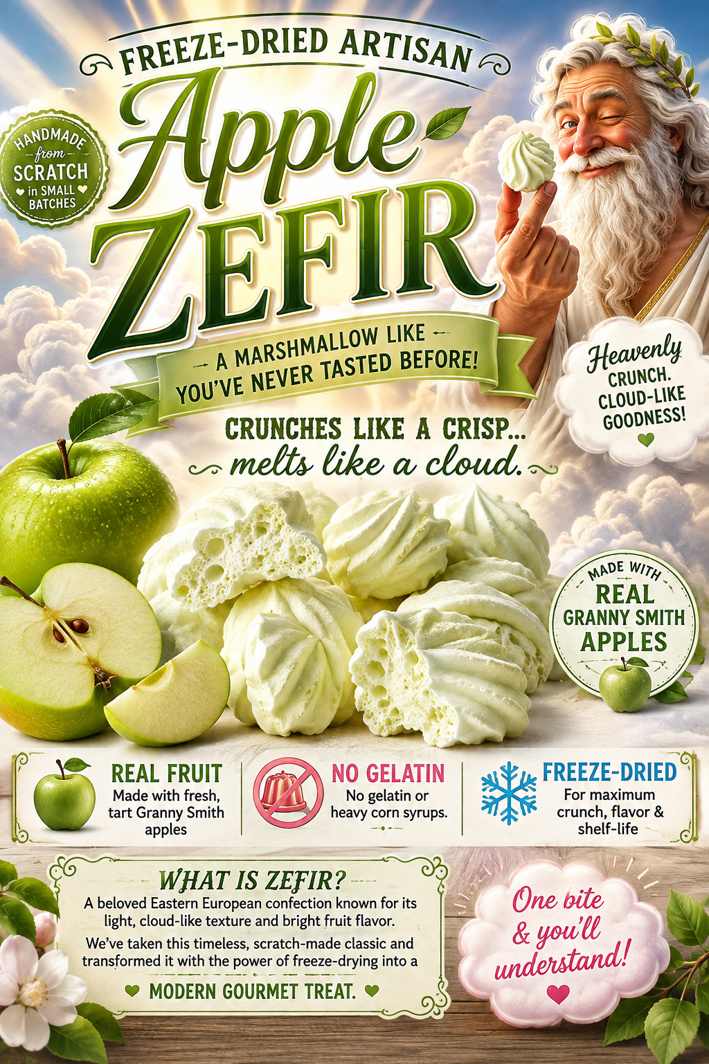 Zefir (a/k/a Zephyr) Home Made Marshmallow Swirls