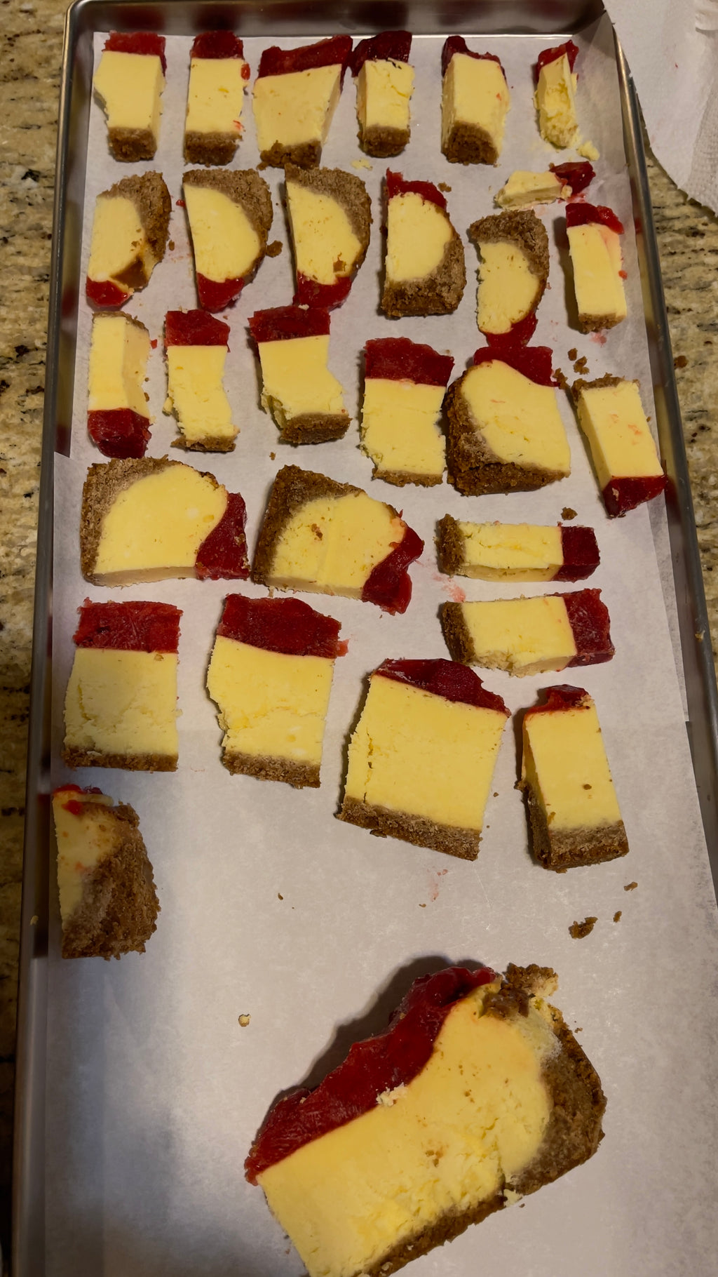 Raspberry Freeze-Dried Cheesecake Bites