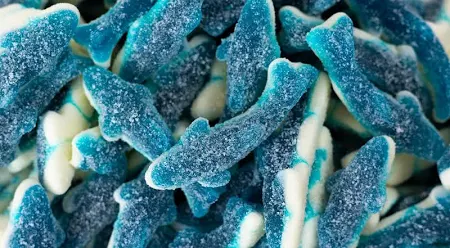 Gummy Sharks (sweet and sour)