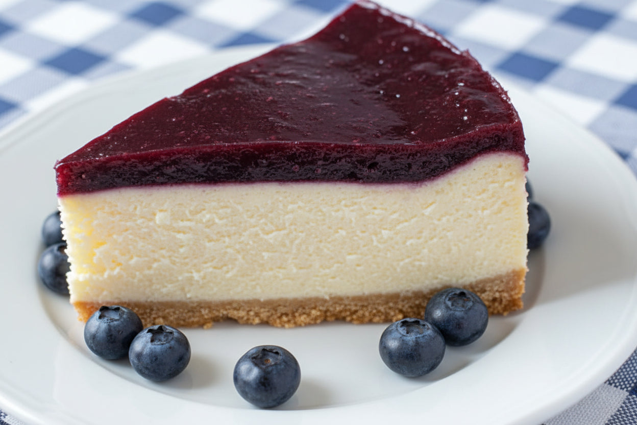 Blueberry Freeze-Dried Cheesecake Bites