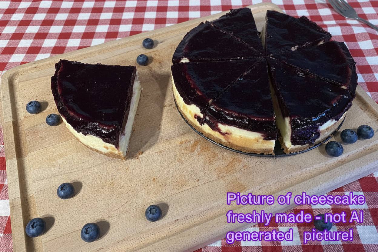 Blueberry Freeze-Dried Cheesecake Bites